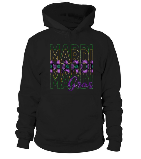 Mardi gras Hoodie Unisex