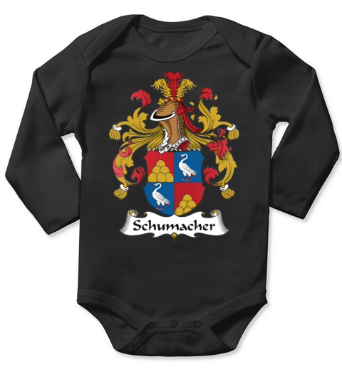 Schumacher Family Crest German Family Crests - Coffee Mug (colored) Long Sleeve Baby One-Piece