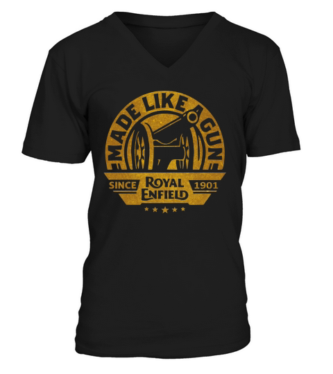 ROYAL ENFIELD MOTORCYCLE T SHIRT Tshirts V-Neck T-shirt