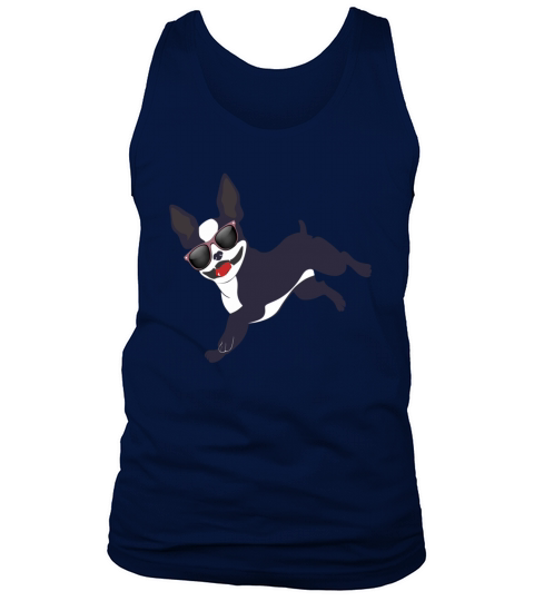 Funny Dog Sunglass Running Rottweiler Pet Lovers Tank Top Unisex