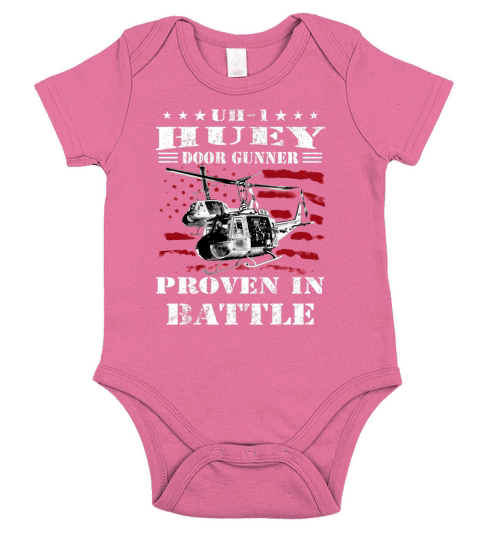 HUEY-DOOR GUNNER Short Sleeve Baby One-Piece