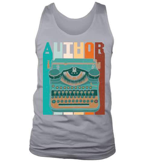 Funny Design Author Writer Novelist Tank Top Unisex