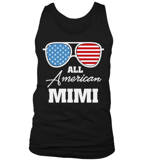 All American Mimi Sunglasses USA Tank Top Unisex