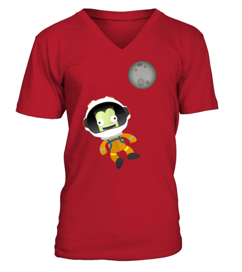 Mún Or Bust Kerbal Space Program V-Neck T-shirt