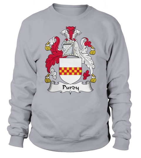 Purdy Family Crest British Family Crests Sweatshirt Unisex