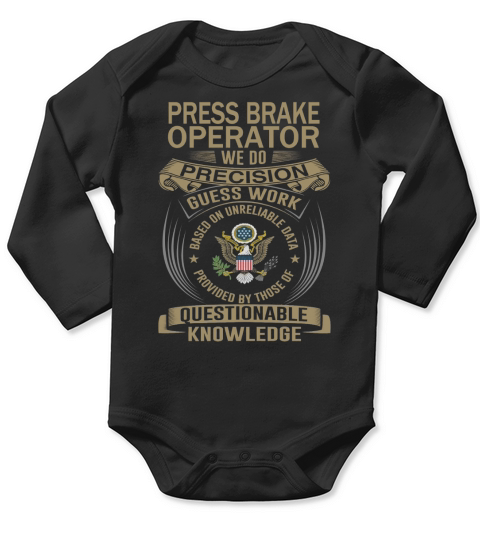 PRESS BRAKE OPERATOR Wedo Long Sleeve Baby One-Piece