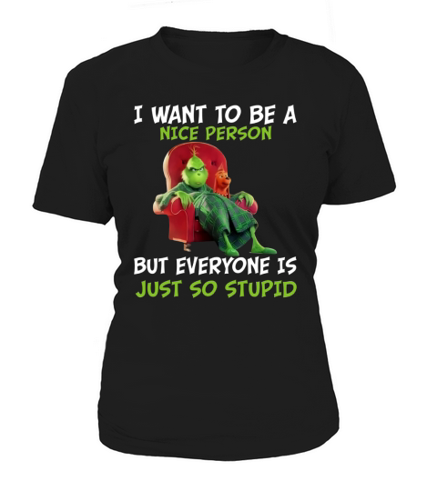 i want to be a nice person Women's T-Shirt