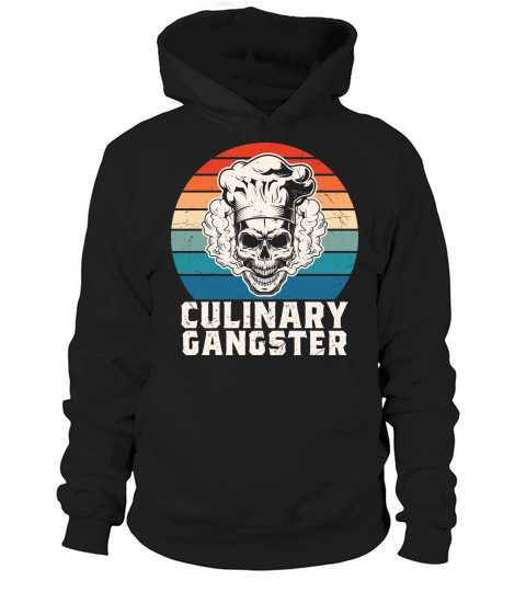 Culinary Gangster Cool Cooking Guru Hoodie Unisex