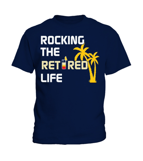 Rocking the retired life Kids T-Shirt