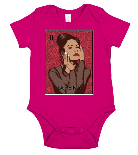 Selena Quintanilla La Reina Short Sleeve Baby One-Piece
