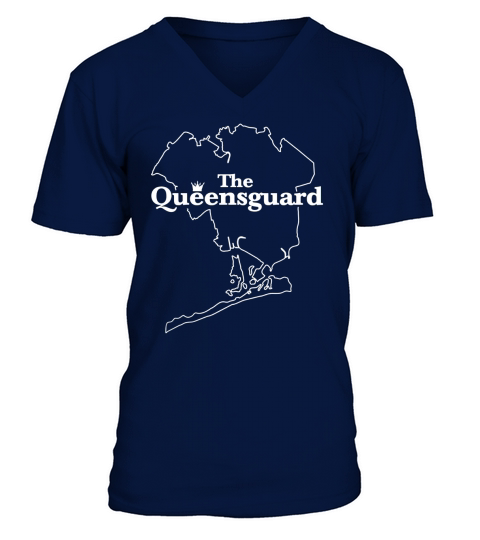 My Queensguard NYC t shirt- V-Neck T-shirt