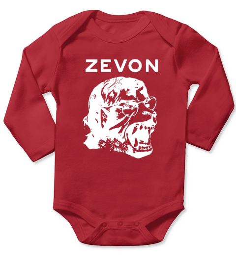 Warren Zevon Tshirt Long Sleeve Baby One-Piece