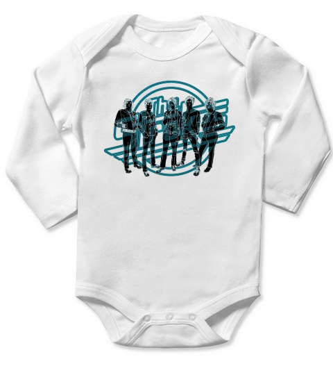 The Strokes Long Sleeve Baby One-Piece