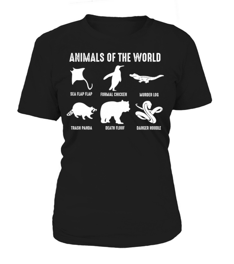Animals Of The World Sea Flap Flap Formal Chicken Women's T-Shirt
