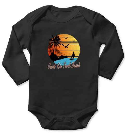 Vintage Jacob Riis Park Beach Summer Gift 2020 Long Sleeve Baby One-Piece