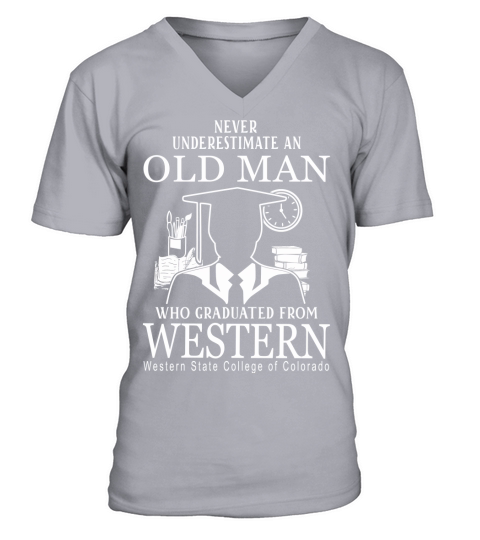 Western State College of Colorado V-Neck T-shirt