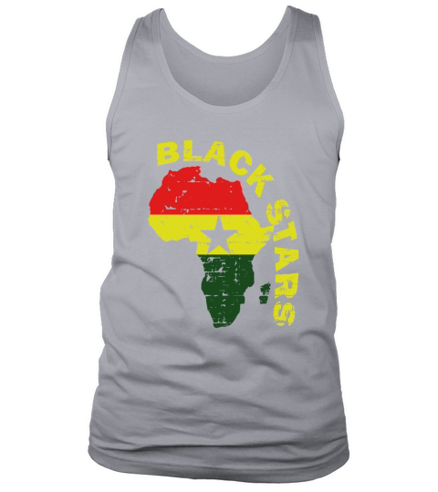 Blackstars of Ghana African soccer shirt Tank Top Unisex