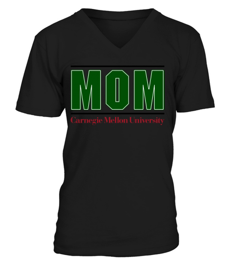 Carnegie Mellon University Proud Mom Parents Day 2020 V-Neck T-shirt