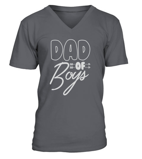 Dad Of Boys T-Shirt V-Neck T-shirt