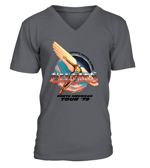 Bee Gees North America Tour 1979 V-Neck T-shirt