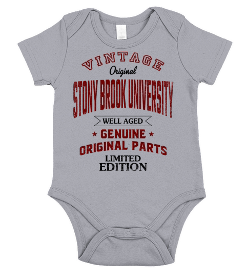 Stony Brook University Well Aged Vintage Original Parts 2020 Short Sleeve Baby One-Piece