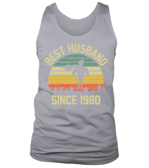 Wedding Anniversary Best Husband SINCE 1980 Tank Top Unisex