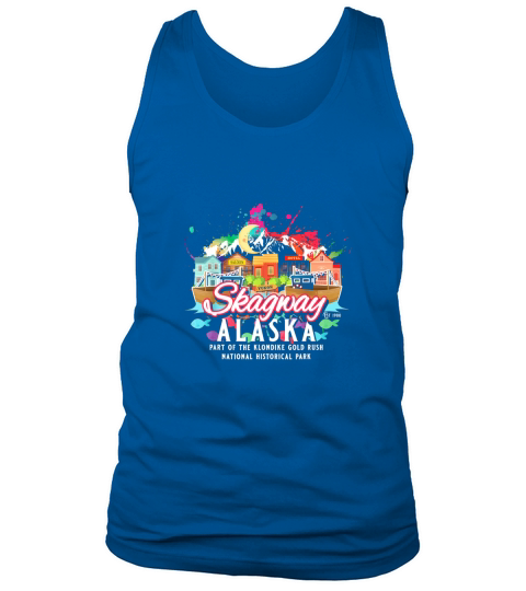 Womens Skagway Alaska Klondike Gold Rush National Historical Park Tank Top Unisex