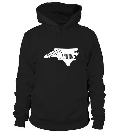 the state of north carolina no color Hoodie Unisex