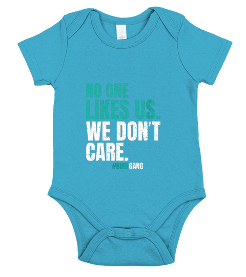 No One Likes Us We Don’t Care Vintage Philly Short Sleeve Baby One-Piece