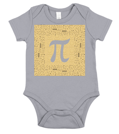 Pi(2) Short Sleeve Baby One-Piece