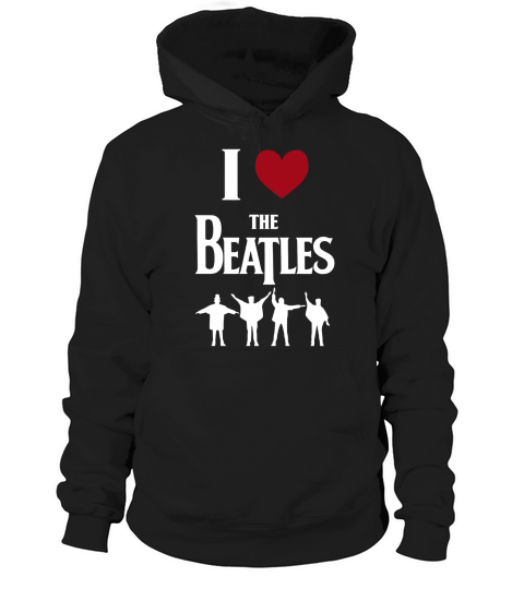 I love The Beatles Hoodie Unisex