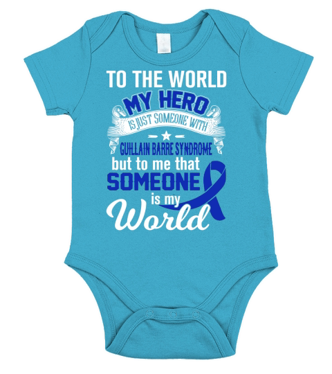World1  Guillain Barre Syndrome Short Sleeve Baby One-Piece
