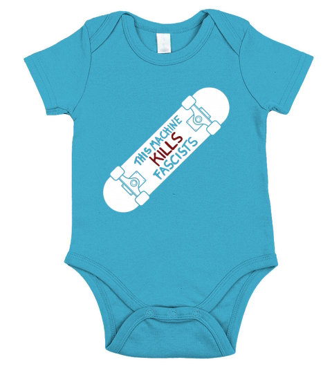 this-machine-kills-fascists Short Sleeve Baby One-Piece
