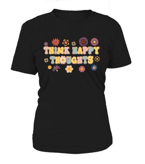 Think happy thoughts sublimation Women's T-Shirt