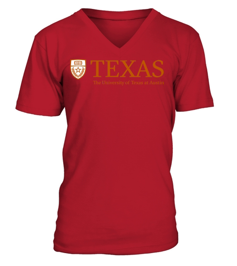 Simple Logo University Of Texas Austin 2020 V-Neck T-shirt