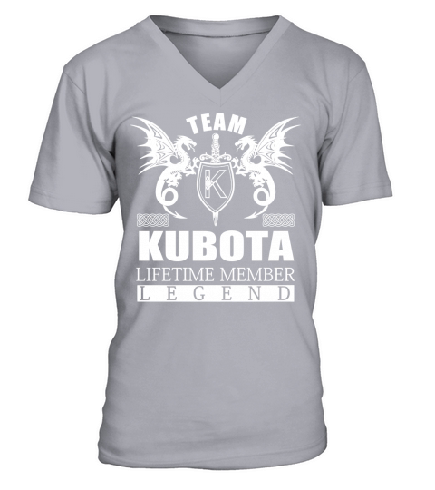 Team KUBOTA Lifetime Member Legend Name Shirts V-Neck T-shirt