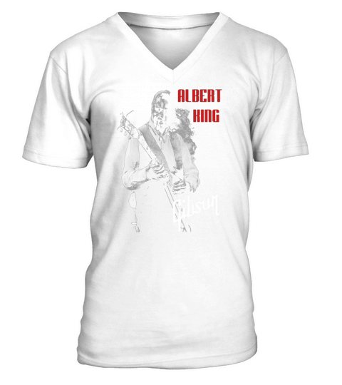 Albert King Gibsan V-Neck T-shirt