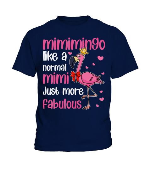 mimimingo like a normal mimi just more fabulous Kids T-Shirt