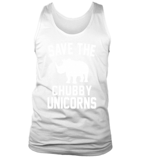 CHUBBY UNICORNS Tshirt Tank Top Unisex