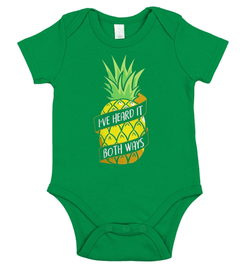Ive Heard It Both Ways Psych TShirt Short Sleeve Baby One-Piece