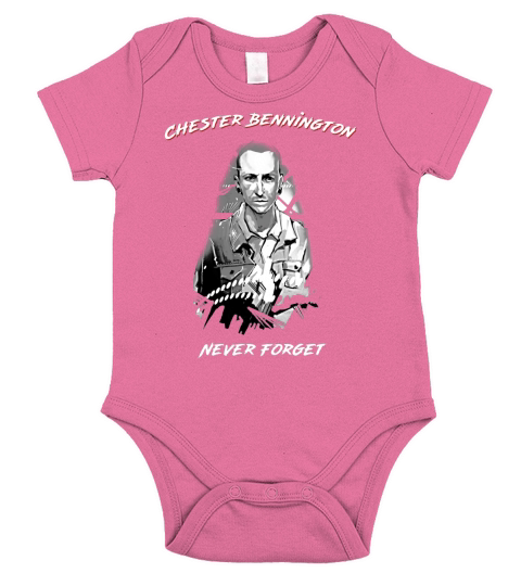 Chester Bennington RIP Never forget Short Sleeve Baby One-Piece