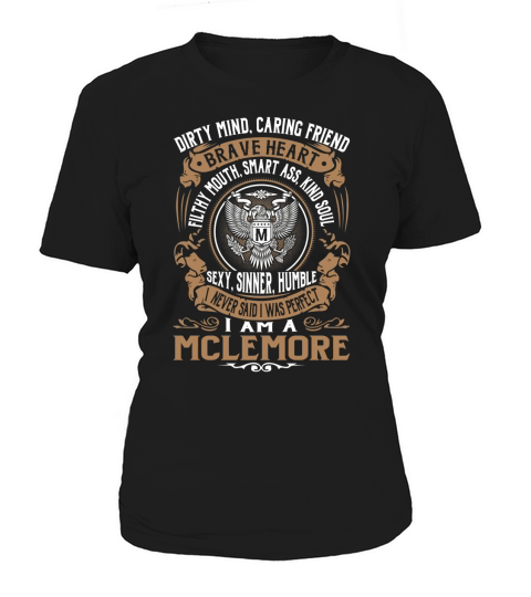MCLEMORE Brave Heart Eagle Name Shirts Women's T-Shirt