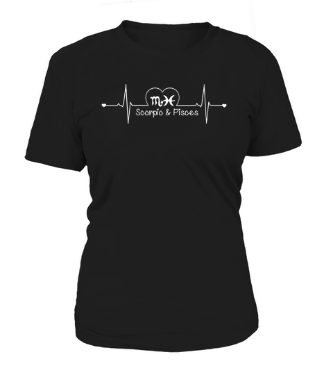 SCORPIO AND PISCES - ZODIAC HEARTBEAT Women's T-Shirt