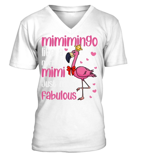 mimimingo like a normal mimi just more fabulous V-Neck T-shirt