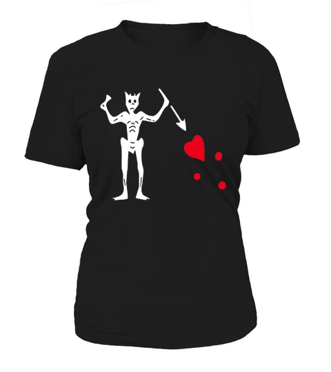 Blackbeard Pirate Flag TShirt Edward Teach Tha Women's T-Shirt