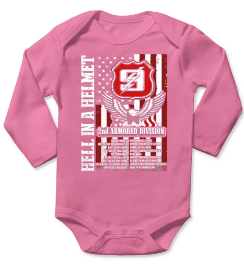 2ND BATTALION 9TH MARINES Tshirt Long Sleeve Baby One-Piece