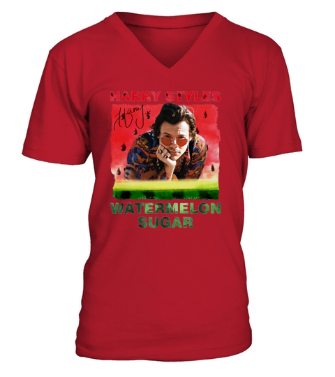 Harry Styles watermelon sugar signature shirt V-Neck T-shirt