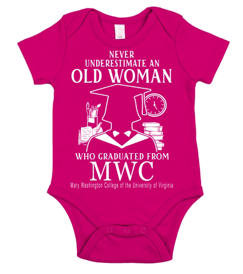 Mary Washington College of the University of Virginia-W Short Sleeve Baby One-Piece
