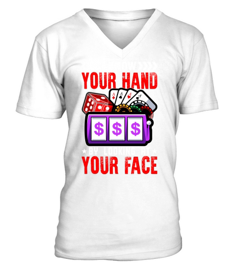 I know your hand V-Neck T-shirt