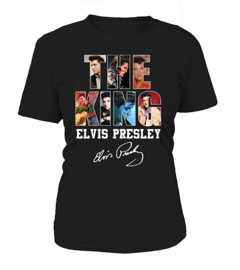 The King Elvis Presley Signature Unisex Women's T-Shirt